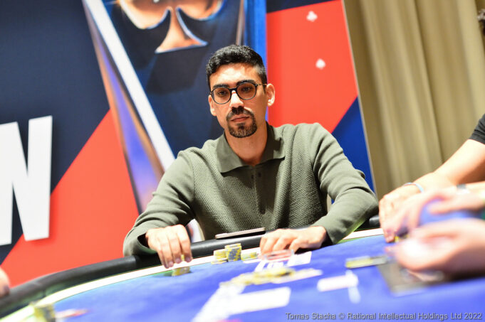 Pablo Brito ficou com o bronze na competição cara do EPT Londres