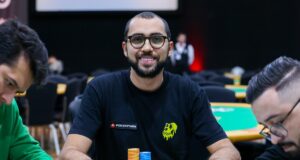 Rafael Moraes aparece no topo do chip count