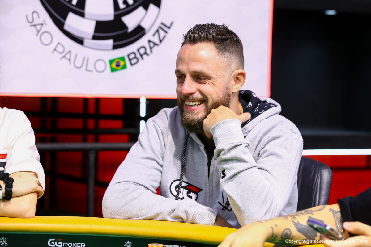 Rodrigo Capita prestigiou o primeiro dia da WSOP Brazil 2022