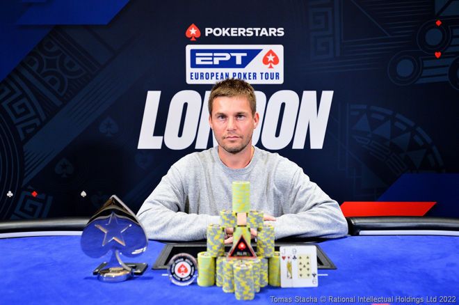 Byron Kaverman, campeão do Single-Day High Roller I do EPT Londres