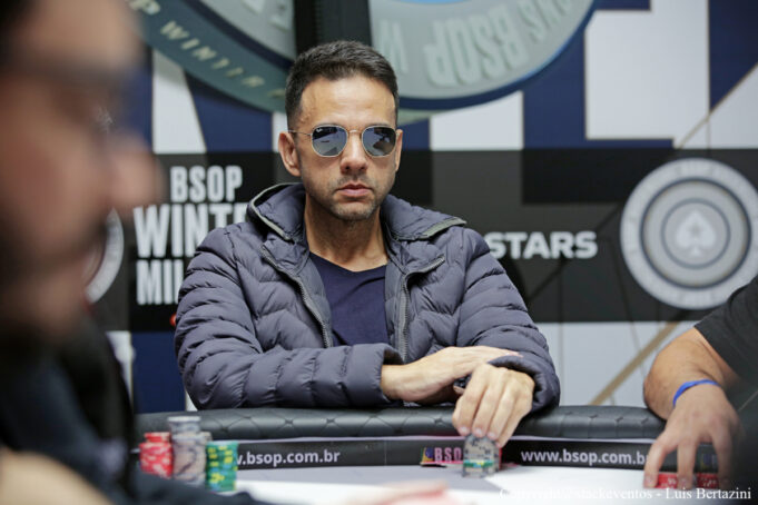 Marcelo Dutra conquistou sua vaga no Main Event do BSOP Millions