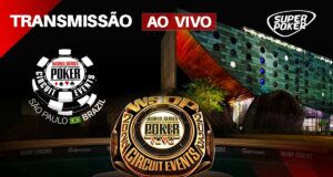 Transmissão ao vivo do SuperPoker será imperdível na WSOP Brazil