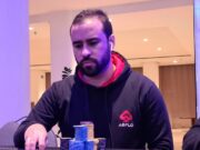 Yuri Andrade, chip leader do Dia 1B do Main Event do NPS Pixbet Salvador