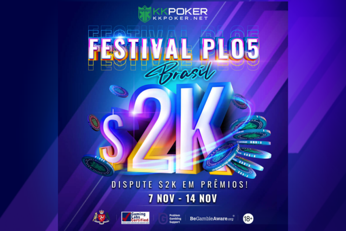 Festival PLO5 Brasil é uma das atrações do KKPoker