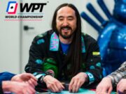 Steve Aoki é um verdadeiro fã do esporte da mente (Foto: WPT)