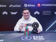 Agora Caio Hey tem um troféu de BSOP Millions