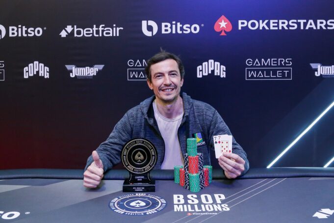 Tiago Agostini teve uma edição de BSOP Millions inesquecível