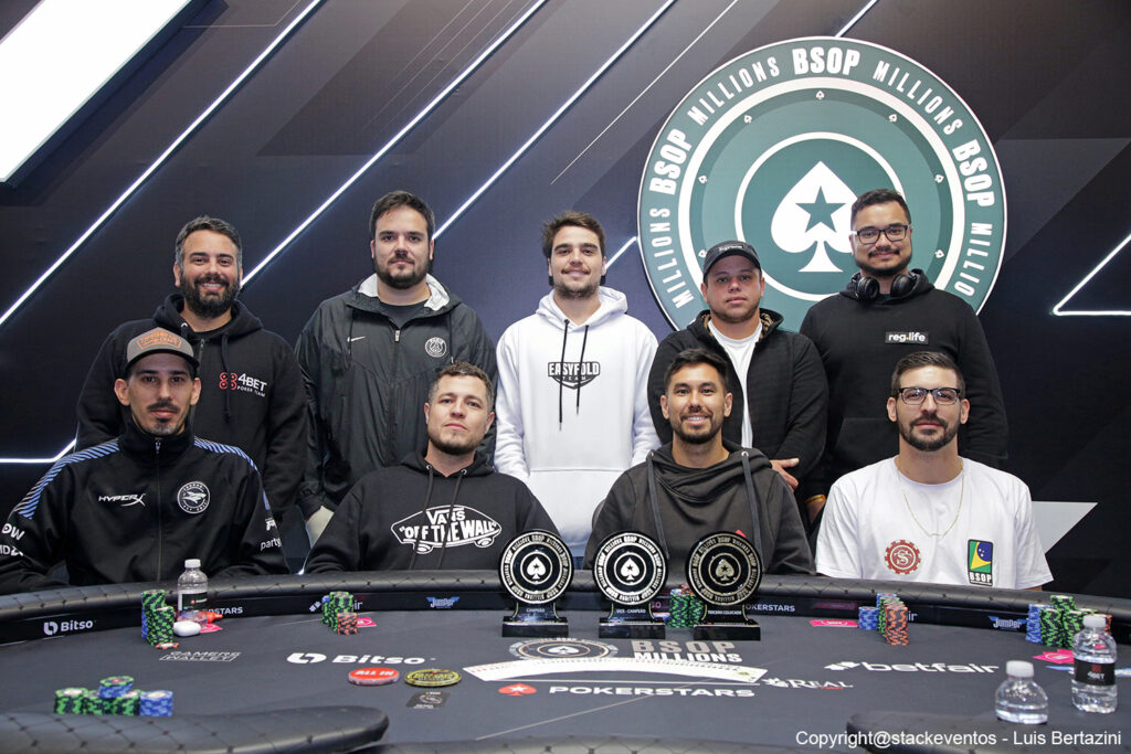 Mesa Final do High Roller do BSOP Millions