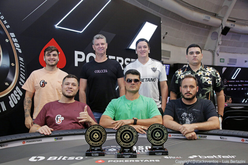 Mesa Final do Pot-Limit Omaha do BSOP Millions