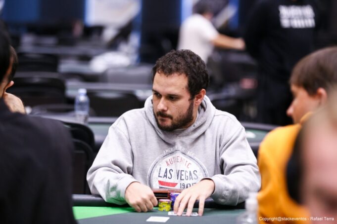 Gabriel Baleeiro fez bonito na estreia da WSOPE