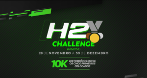 H2 Challenge durará até o dia 30/12 e os 5 primeiros colocados disputarão 10K