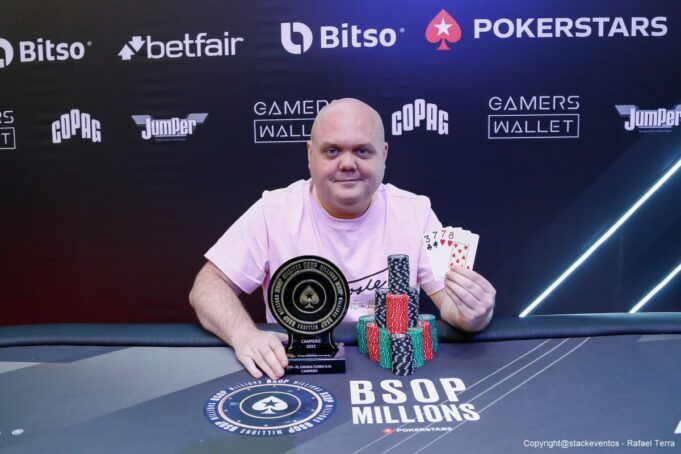 Kierran Fraser ficou com o título no BSOP Millions