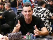 Lazaro Gouvea avançou no topo do chip count