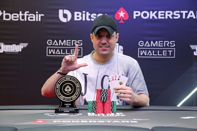 Marcelo Lontra segue empilhando título de Pot-Limit Omaha