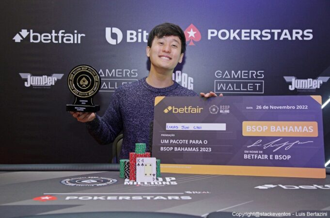 Lucas Choi levou um belo prêmio no Mega Freeroll Betfair