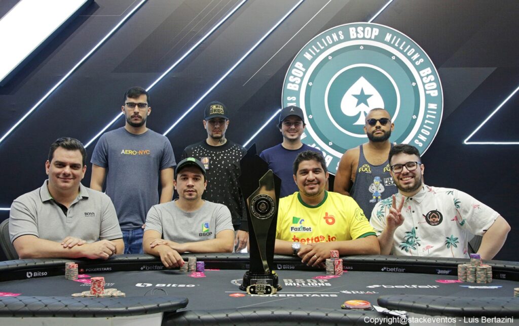 Mesa Final do Main Event do BSOP Millions