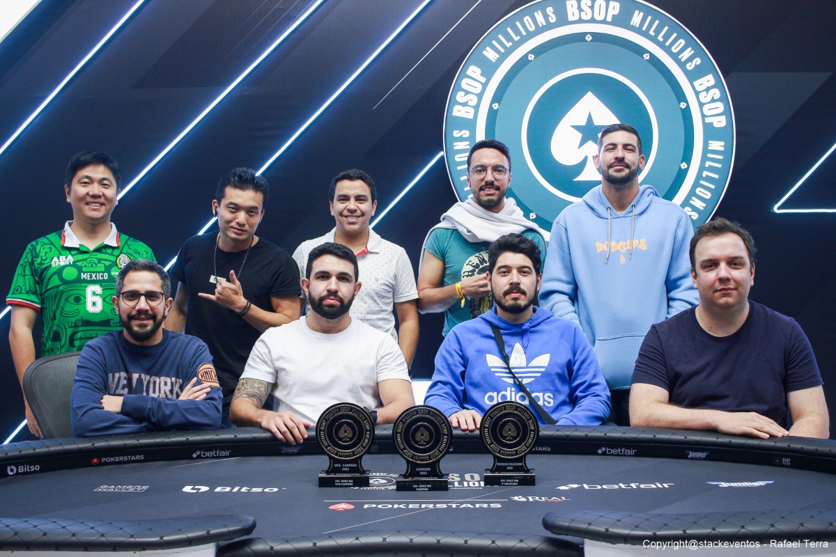 Mesa final do Daily 500 do BSOP Millions