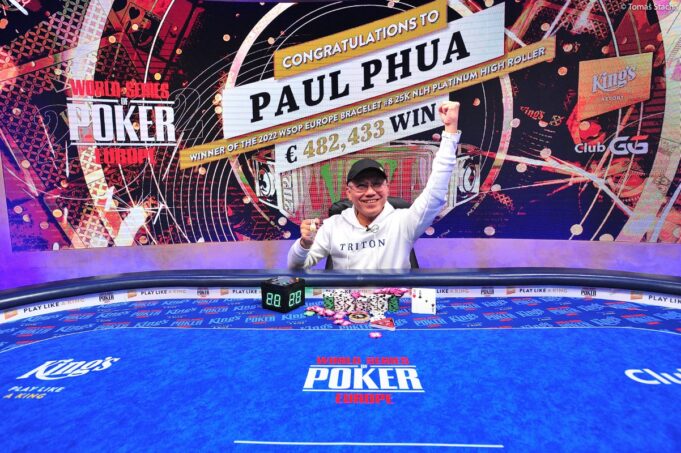 Paul Phua conseguiu seu primeiro bracelete