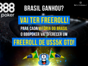 888poker poderá ter até sete freerolls durante a Copa