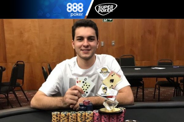 Luis Henrique Maciel conquistou uma cravada no 888poker