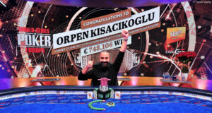 Orpen Kisacikoglu, campeão do Evento #11 da WSOP Europa