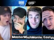 Streamers do 888poker não acreditaram (Foto: Reprodução/Twitch)