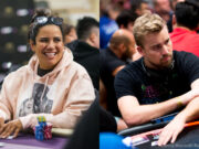 Angela Jordison e Adam Hendrix lideram duas categorias diferentes (Foto: Joe Giron/WPT)