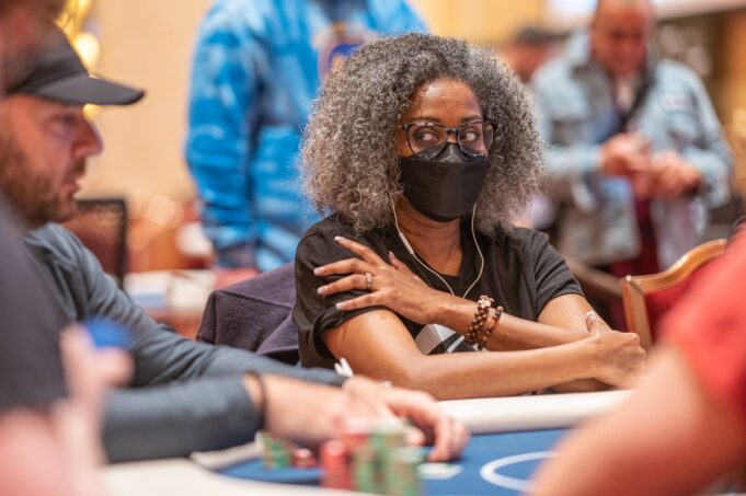 LoriAnn Persine fez uma deep run no Main Event (Foto: WPT)