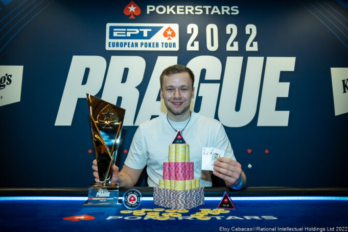 Sander Ostlyngen, campeão do Eureka High Roller do EPT Praga