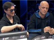 Stephen Song e Alon Messica se envolveram em uma mão de destaque (Foto: Reprodução/Twitter @WPT)