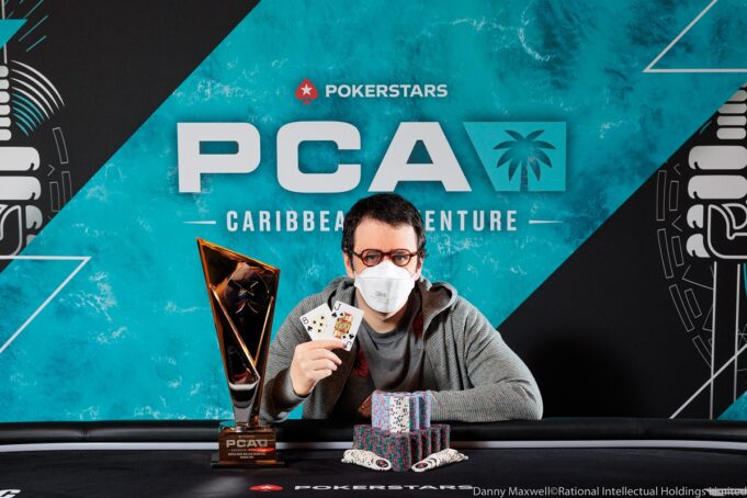 Isaac Haxton, campeão do Super High Roller do PCA