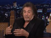 Al Pacino é fã de poker e organiza home games (Foto: Reprodução/Twitter @FallonTonight)