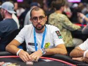 Rafael Moraes está no top 3 do US$ 2.200 Deep Stack no PCA