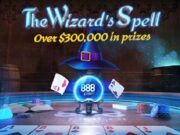 The Wizard's Spell tem atrações de graça no 888poker