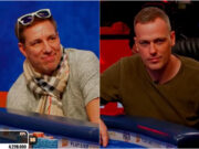 Momento ocorreu na mesa final do Main Event da WSOPC em Rozvadov (Foto: Reprodução/Twitter @EyDuBrot)