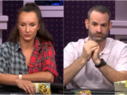 Ema Zajmovic e Matt Hanks dividiram o pote (Foto: Reprodução/YouTube PokerGO)