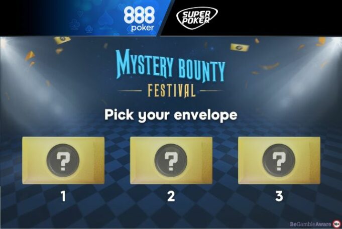 Mystery Bounty Festival fará a festa dos envelopes no 888poker