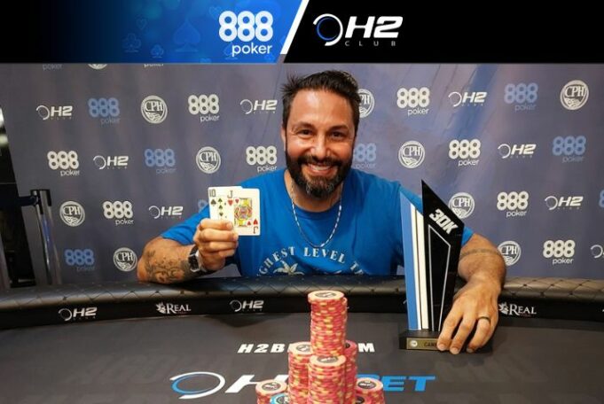 Munir Berno, campeão do 30K Garantidos do H2 Club