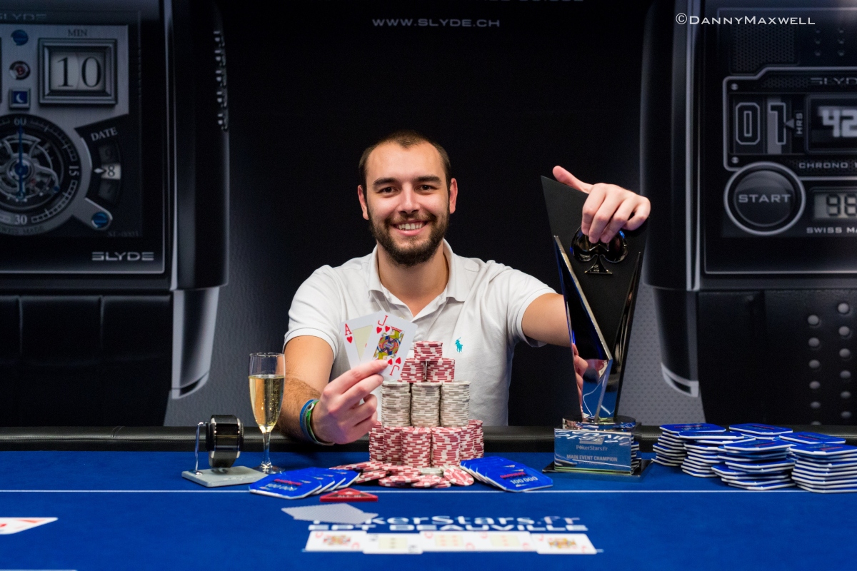 Ognyan Dimov em 2015 quando conquistou o EPT Deauville (Foto: Danny Maxwell/PokerStars)