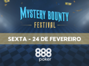 Mystery Bounty Festival terá uma sexta-feira (24) recheada no 888poker