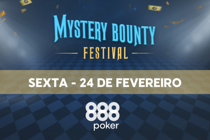 Mystery Bounty Festival terá uma sexta-feira (24) recheada no 888poker