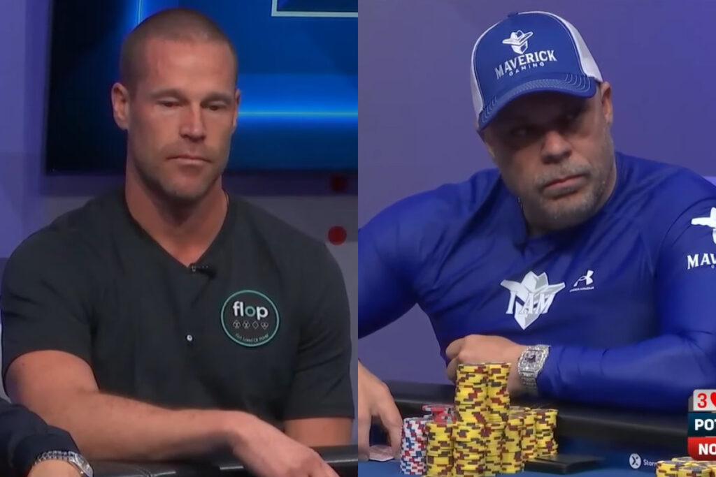 Patrik Antonius e Eric Persson fizeram história no poker televisionado (Reprodução/Youtube PokerGO)