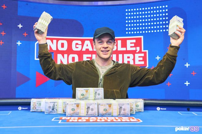 Andrew Robl teve uma performance dominante (Foto: PokerGO)