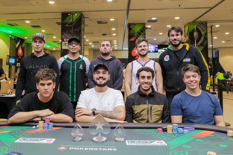 Mesa Final do Single Day 20k do LAPT Rio