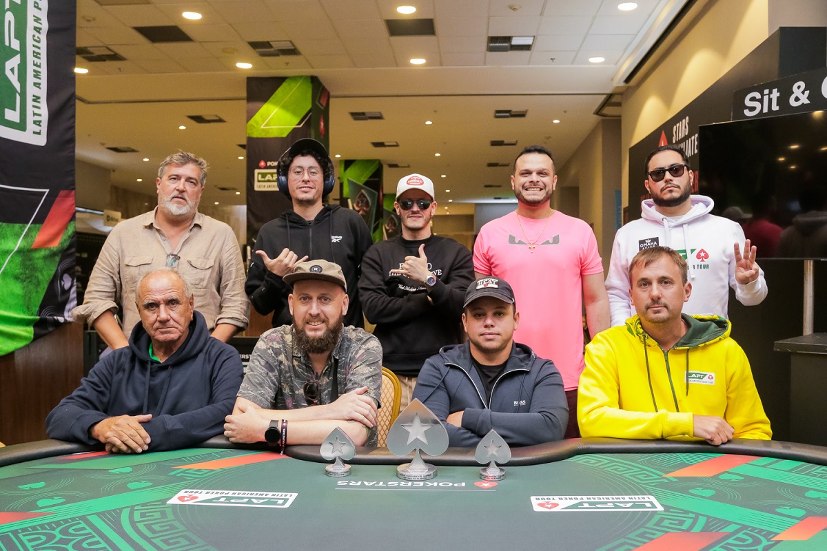 Mesa final do Turbo Deepstack do LAPT Rio