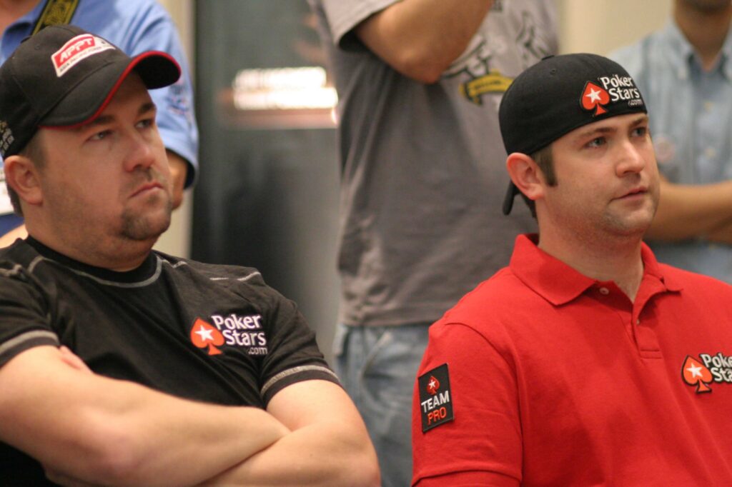 Chris Moneymaker e Gavin Griffin