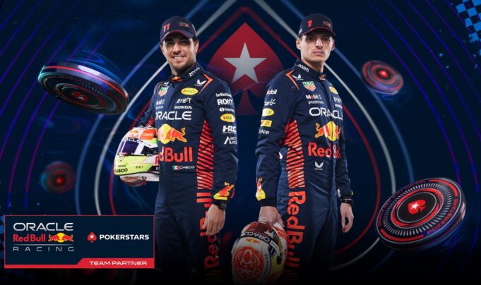 PokerStars e Oracle Red Bull Racing vão para o segundo ano de parceria