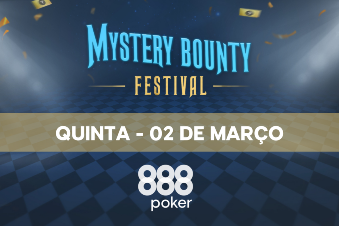 Mystery Bounty Festival fará a festa nesta quinta (2) no 888poker