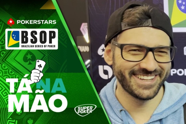 Salsicha participou do Tá na Mão no BSOP São Paulo