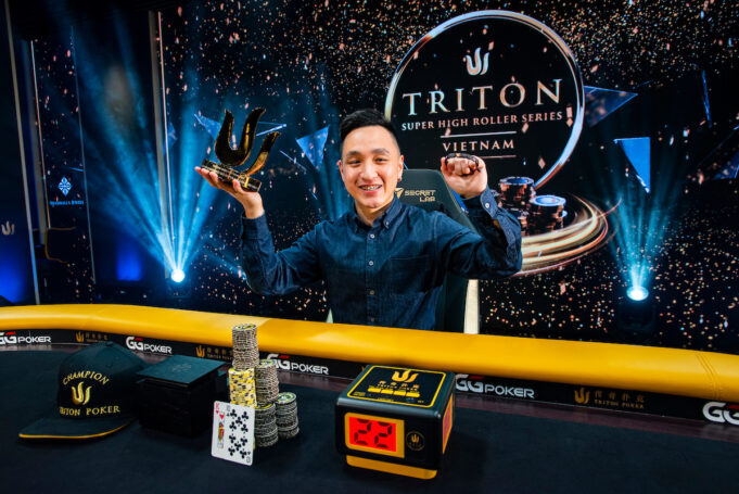 Chin Wei Lim, campeão do Evento #1 da Triton Vietnam (Foto: Triton Poker)